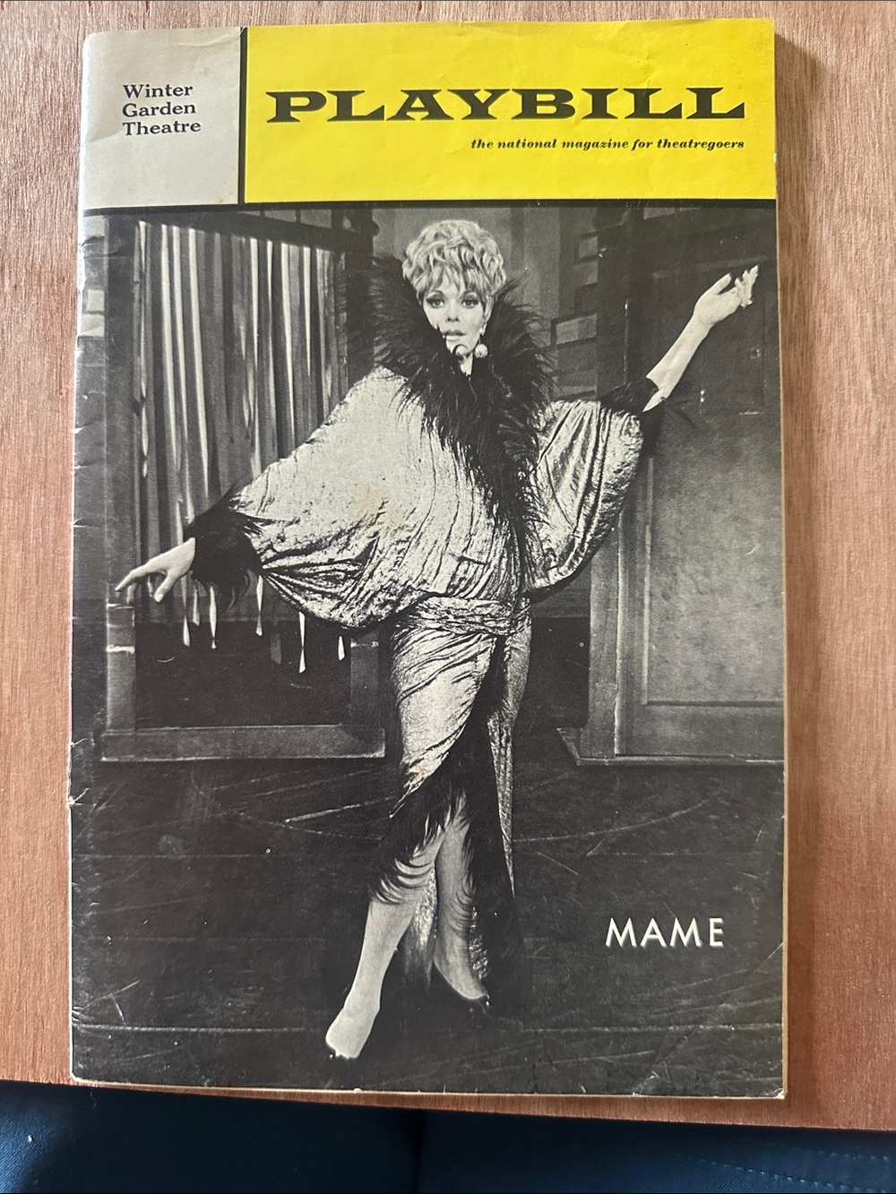 Vintage Playbill from MAME -April 1968
